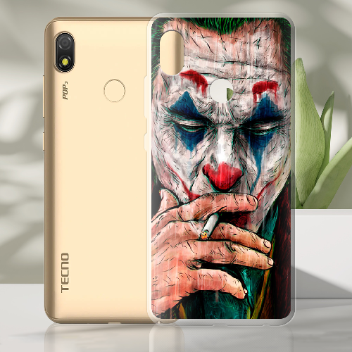 Чехол BoxFace Tecno Pop 3 Joker Smoking