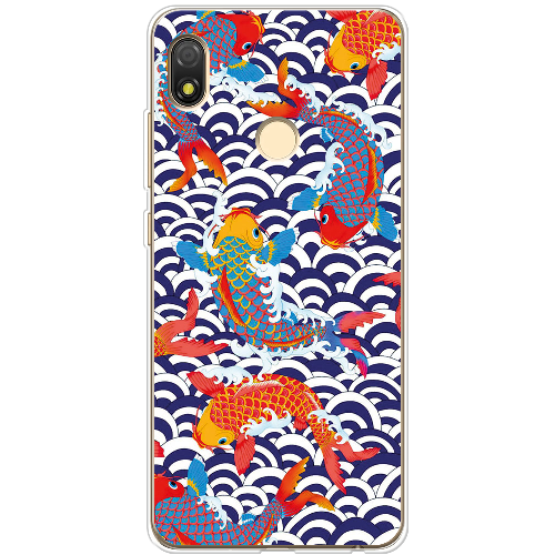 Чехол BoxFace Tecno Pop 3 Koi Fish