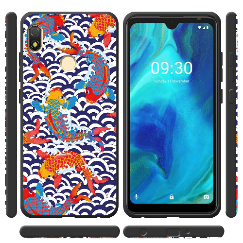 Чехол BoxFace Tecno Pop 3 Koi Fish