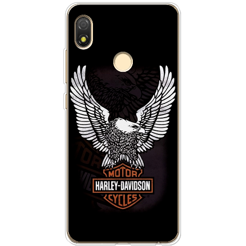 Чехол BoxFace Tecno Pop 3 Harley Davidson and eagle