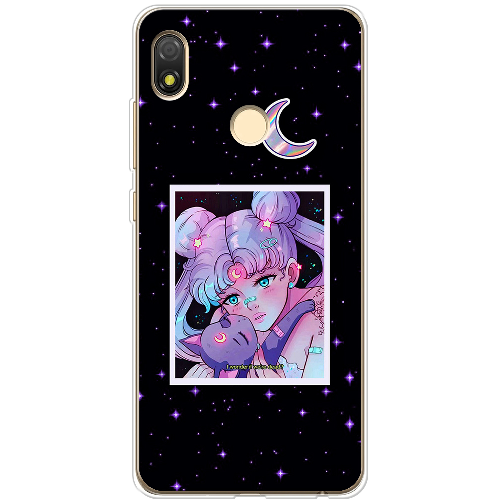 Чехол BoxFace Tecno Pop 3 Sailor Moon night