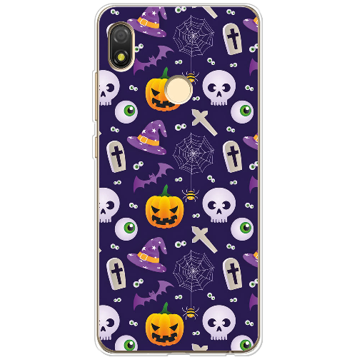 Чехол BoxFace Tecno Pop 3 Halloween Purple Mood