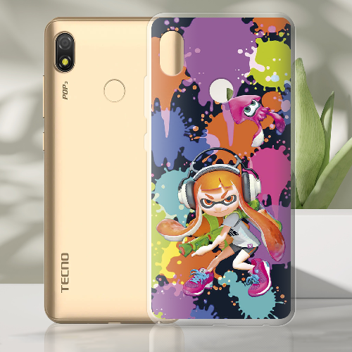 Чехол BoxFace Tecno Pop 3 Splatoon Inklings