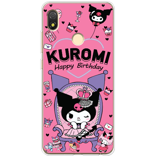 Чехол BoxFace Tecno Pop 3 День народження Kuromi