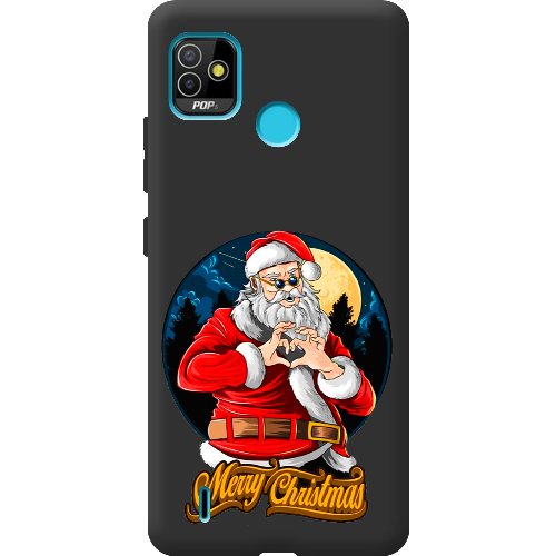 Чехол BoxFace Tecno Pop 5 Cool Santa and heart 