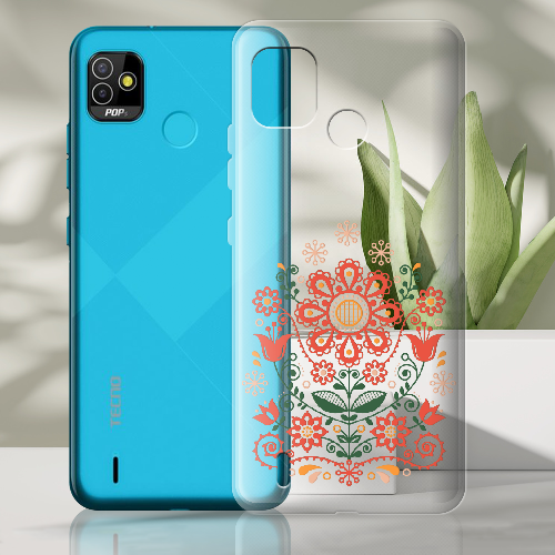 Чехол BoxFace Tecno Pop 5 Ukrainian Ornament 