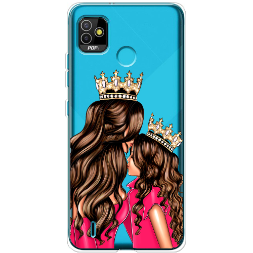 Чехол BoxFace Tecno Pop 5 Queen and Princess 