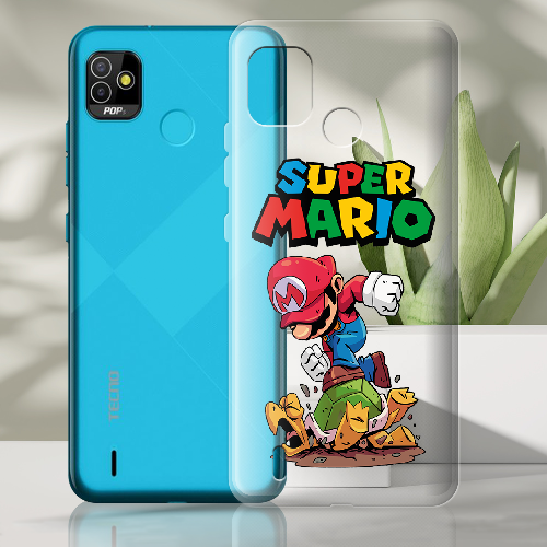 Чехол BoxFace Tecno Pop 5 Super Mario 