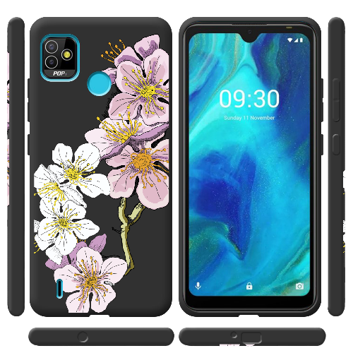 Чехол BoxFace Tecno Pop 5 Cherry Blossom 