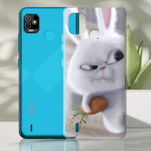 Чехол BoxFace Tecno Pop 5 Rabbit Snowball 