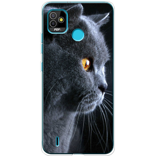 Чехол BoxFace Tecno Pop 5 English cat 