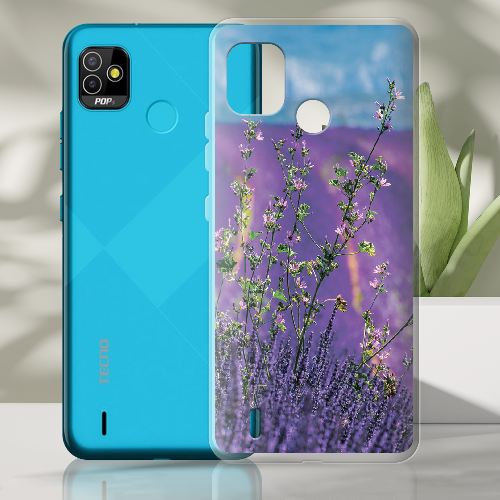 Чехол BoxFace Tecno Pop 5 Lavender Field 