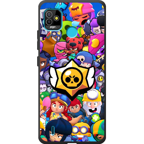 Чехол BoxFace Tecno Pop 5 Brawl Stars 