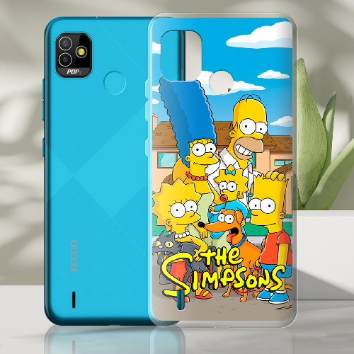 Чехол BoxFace Tecno Pop 5 the simpsons 