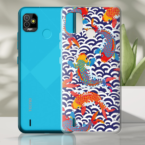 Чехол BoxFace Tecno Pop 5 Koi Fish 