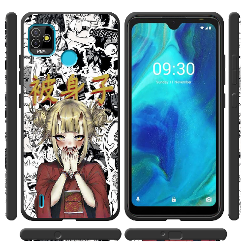 Чехол BoxFace Tecno Pop 5 Himiko Toga - My Hero Academia 