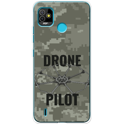 Чехол BoxFace Tecno Pop 5 Drone Pilot 