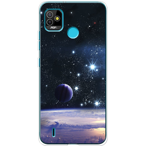 Чехол BoxFace Tecno Pop 5 Space Landscape 