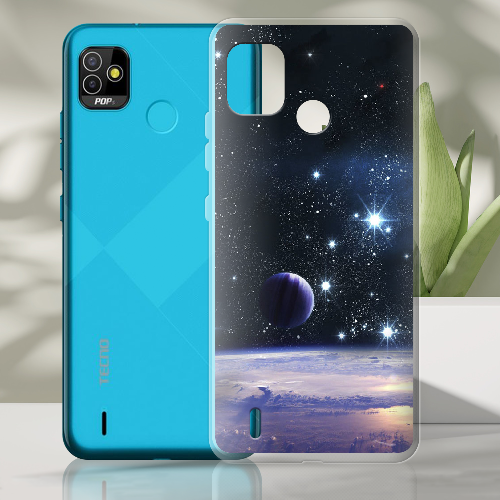 Чехол BoxFace Tecno Pop 5 Space Landscape 