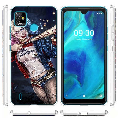 Чехол BoxFace Tecno Pop 5 Harley Quinn 