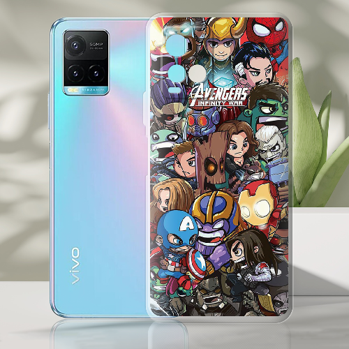 Чехол BoxFace Vivo Y33s Avengers Infinity War