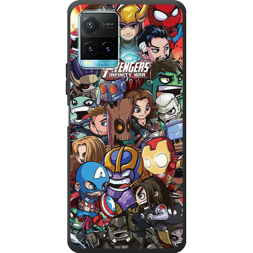 Чехол BoxFace Vivo Y33s Avengers Infinity War