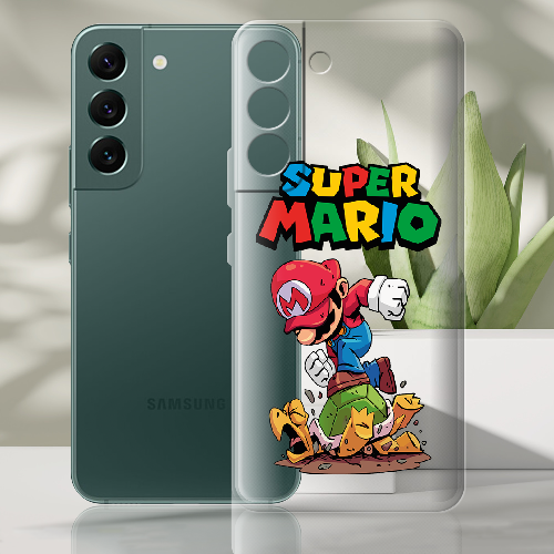 Чехол BoxFace Samsung Galaxy S22 Plus (S906) Super Mario