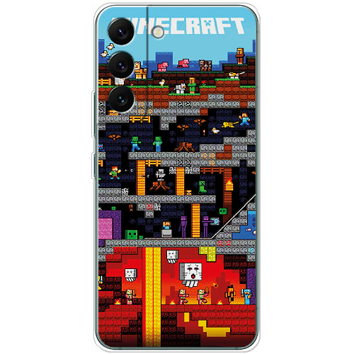 Чехол BoxFace Samsung Galaxy S22 Plus (S906) Minecraft Lode Runner