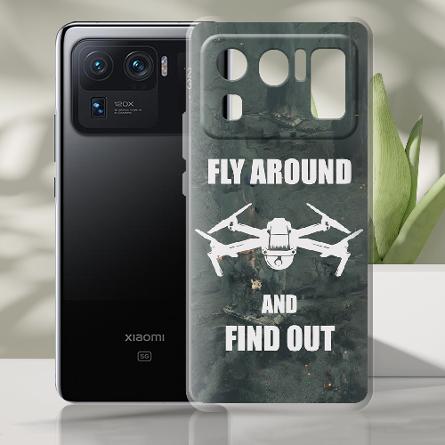 Чехол BoxFace Xiaomi Mi 11 Ultra Дрон Fly Around