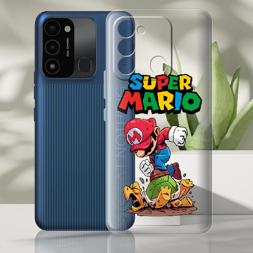 Чехол BoxFace Tecno Spark Go 2022 Super Mario