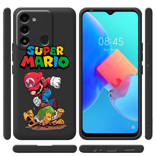 Чехол BoxFace Tecno Spark Go 2022 Super Mario