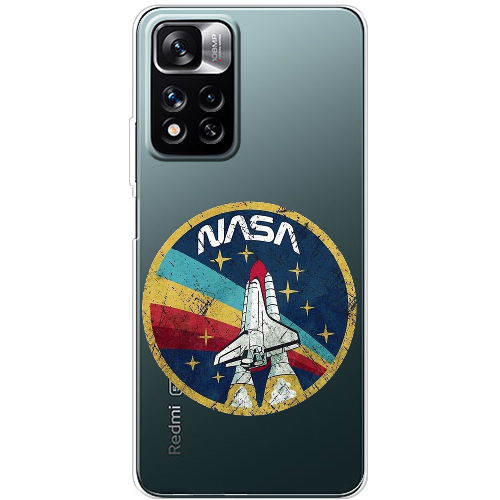 Чехол BoxFace Xiaomi Redmi Note 11 Pro Plus 5G Space Shuttle NASA