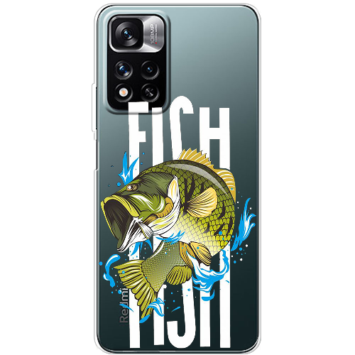 Чехол BoxFace Xiaomi Redmi Note 11 Pro Plus 5G Bass fish