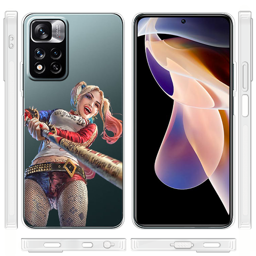 Чехол BoxFace Xiaomi Redmi Note 11 Pro Plus 5G Happy Harley Quinn