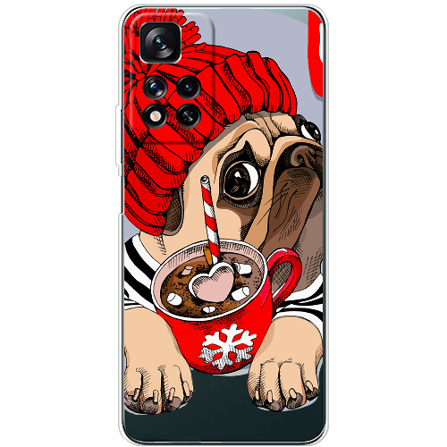 Чехол BoxFace Xiaomi Redmi Note 11 Pro Plus 5G Winter Puggy