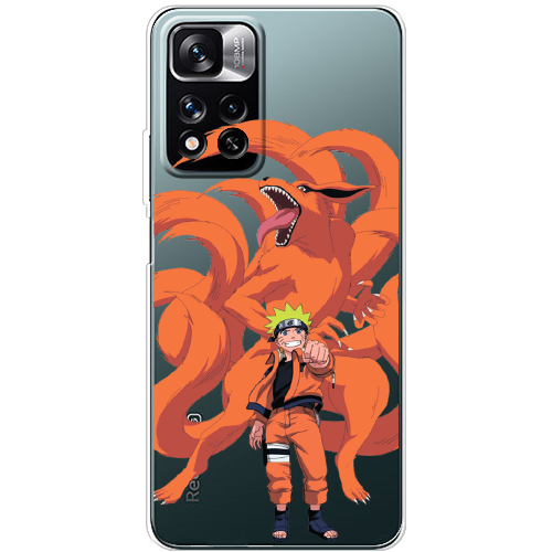 Чехол BoxFace Xiaomi Redmi Note 11 Pro Plus 5G Naruto and Kurama