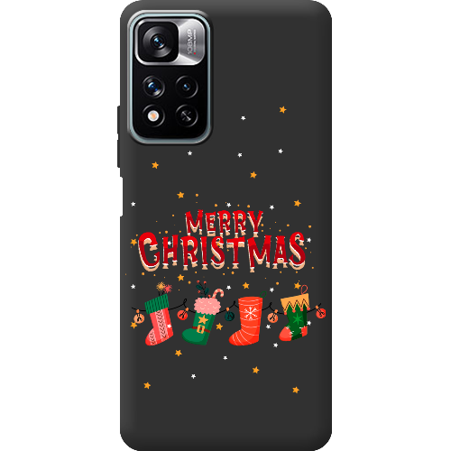 Чехол BoxFace Xiaomi Redmi Note 11 Pro Plus 5G Рождественские Носки
