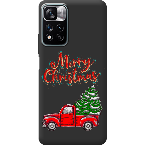 Чехол BoxFace Xiaomi Redmi Note 11 Pro Plus 5G Holiday Car Merry Christmas