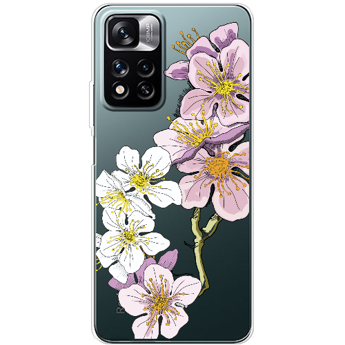 Чехол BoxFace Xiaomi Redmi Note 11 Pro Plus 5G Cherry Blossom