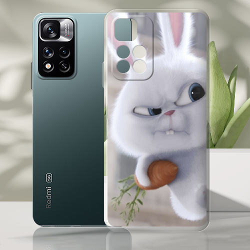 Чехол BoxFace Xiaomi Redmi Note 11 Pro Plus 5G Rabbit Snowball