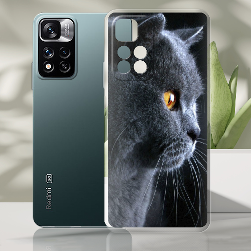 Чехол BoxFace Xiaomi Redmi Note 11 Pro Plus 5G English cat