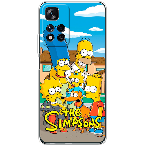 Чехол BoxFace Xiaomi Redmi Note 11 Pro Plus 5G the simpsons