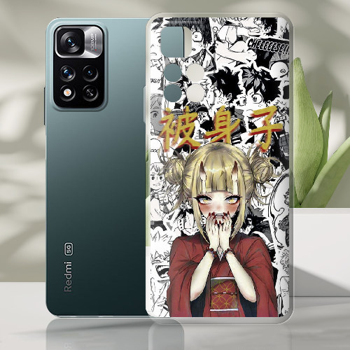 Чехол BoxFace Xiaomi Redmi Note 11 Pro Plus 5G Himiko Toga - My Hero Academia