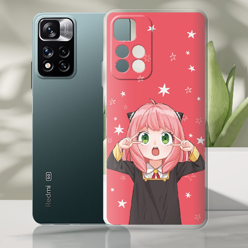 Чехол BoxFace Xiaomi Redmi Note 11 Pro Plus 5G Anya Forger