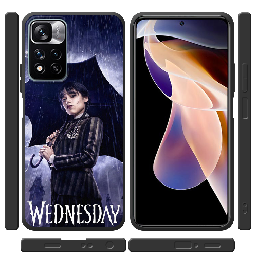 Чехол BoxFace Xiaomi Redmi Note 11 Pro Plus 5G Wednesday Addams