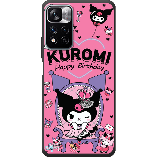 Чехол BoxFace Xiaomi Redmi Note 11 Pro Plus 5G День народження Kuromi