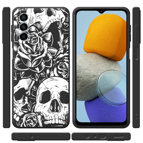 Чехол BoxFace Samsung Galaxy M23 5G (M236) Skull and Roses