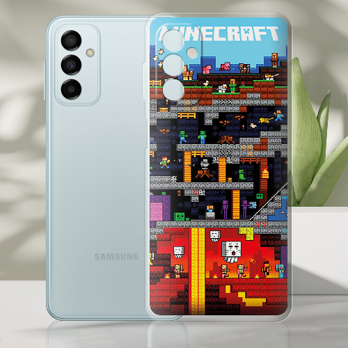 Чехол BoxFace Samsung Galaxy M23 5G (M236) Minecraft Lode Runner