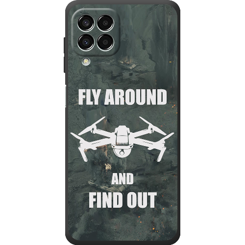 Чехол BoxFace Samsung Galaxy M33 5G (M336) Дрон Fly Around