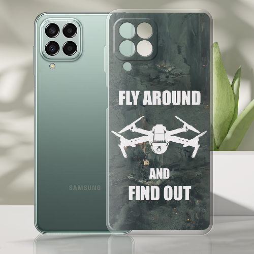 Чехол BoxFace Samsung Galaxy M33 5G (M336) Дрон Fly Around